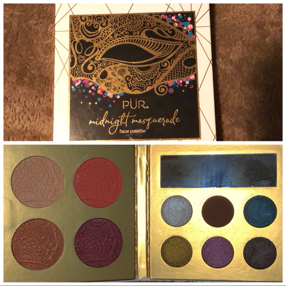 Midnight masquerade face palette